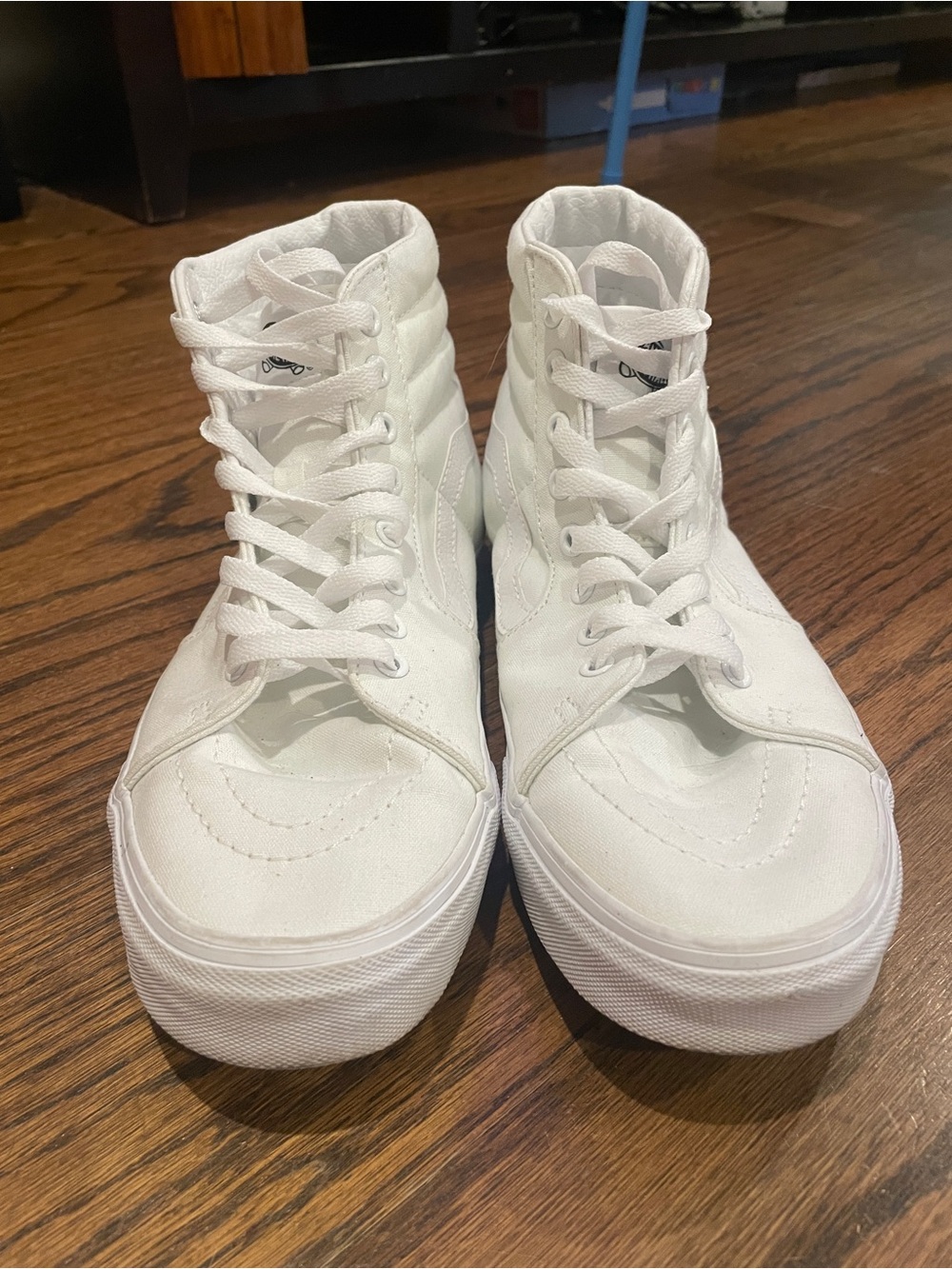 Vans Classic High-Top Canvas Sneakers - White